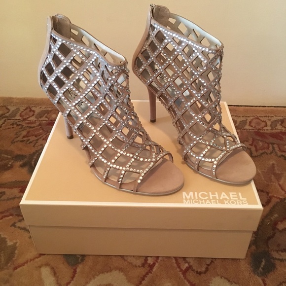 michael kors rhinestone boots